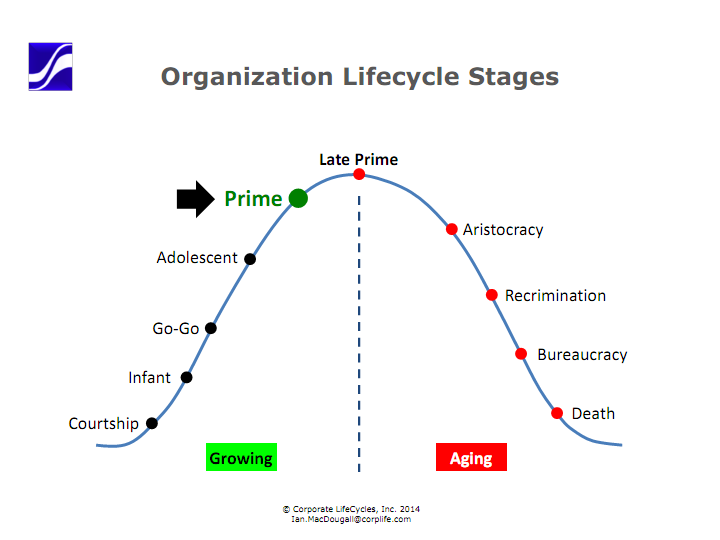 Organization Lifecycles Management Seminar with Ian MacDougall on March 28, 2014