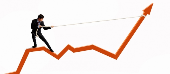 US' Fiscal Cliff's impact on Canadian and American Businesses Line Chart