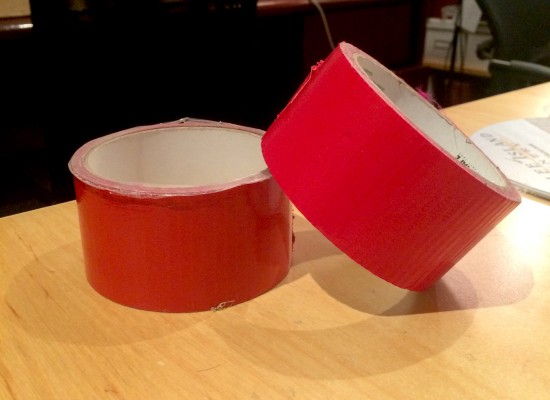 Red Duct Tape in Small Business Accounting