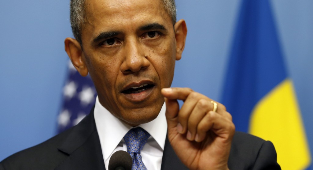 President Obama Giving Speech on ObamaCare