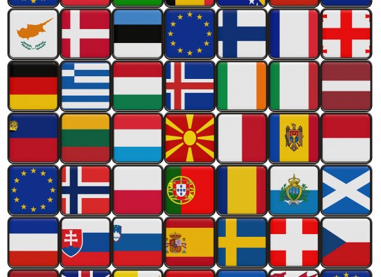 Sections of International Flags