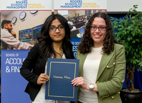 Ted Rogers School of Management Presents the Hogg, Shain & Scheck Professional Corporation Award 2016