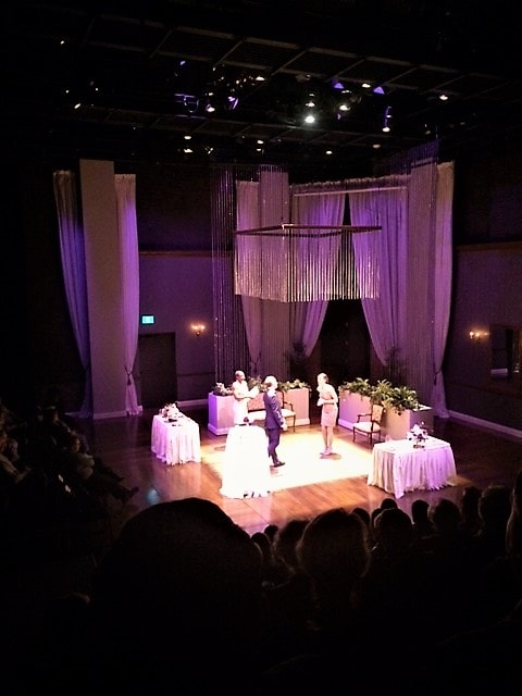HSS were in attendance while The Wedding Party performed in the Guloien Theatre