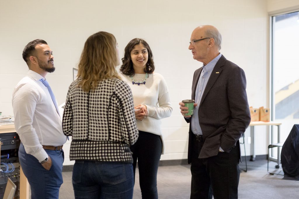 Ed Scheck delivers keynote for Alumni Roundtable at Ryerson