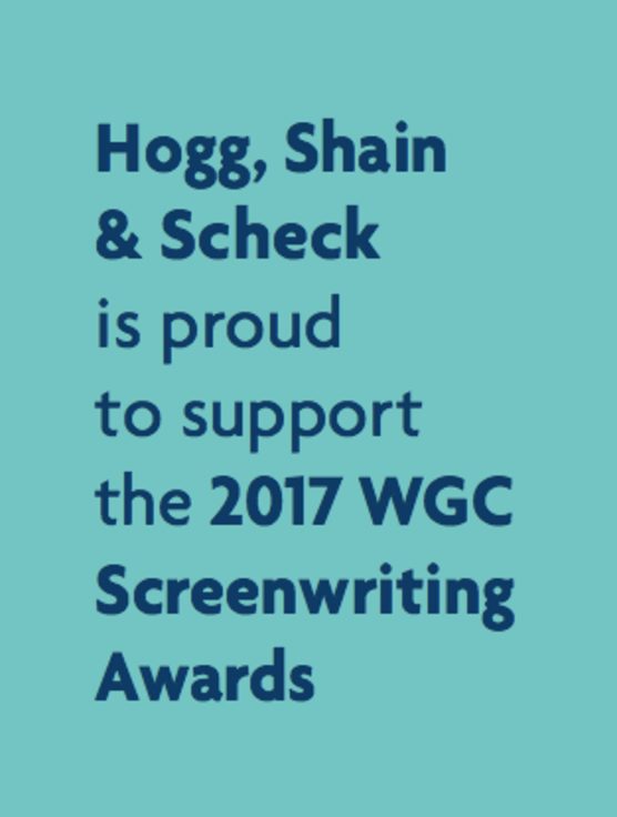 HSS sponsors The Writers Guild of Canada Screenwriting Awards