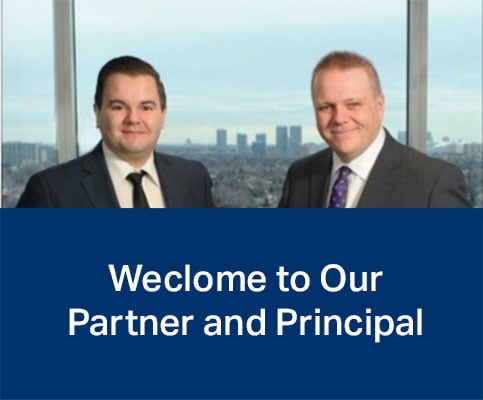 Welcome to our Partner and Principal