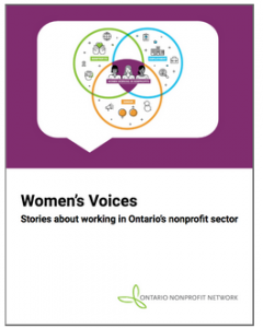 Women's Voices in Ontario's Nonprofit Sector