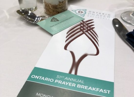 HSS Tax Accountants join Annual Ontario Prayer Breakfast
