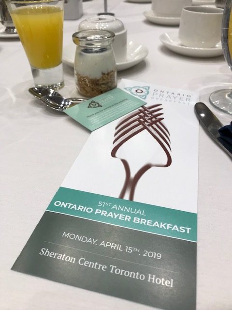 HSS Tax Accountants join Annual Ontario Prayer Breakfast