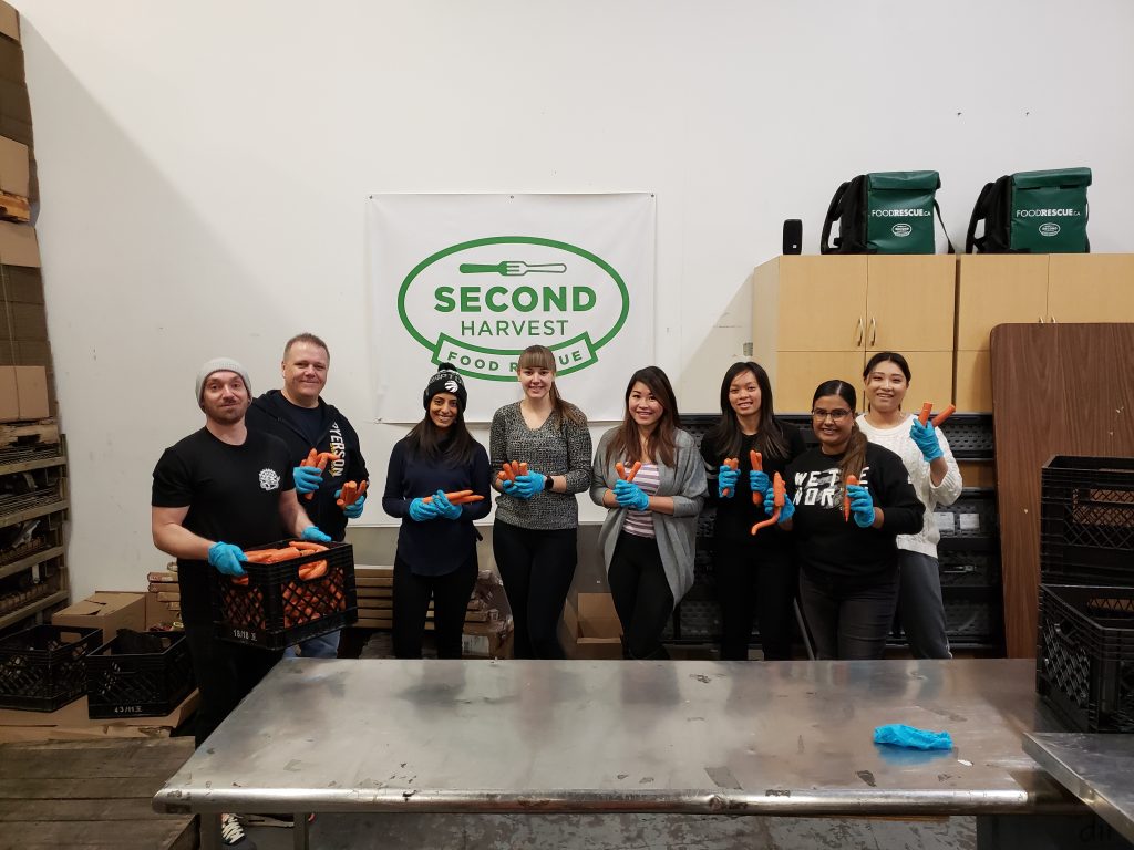 Hogg, Shain & Scheck at local Second Harvest Food Bank