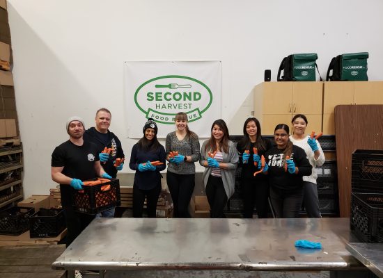 Hogg, Shain & Scheck at local Second Harvest Food Bank