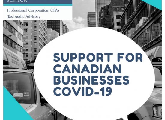 Support For Canadian Businesses COVID-19