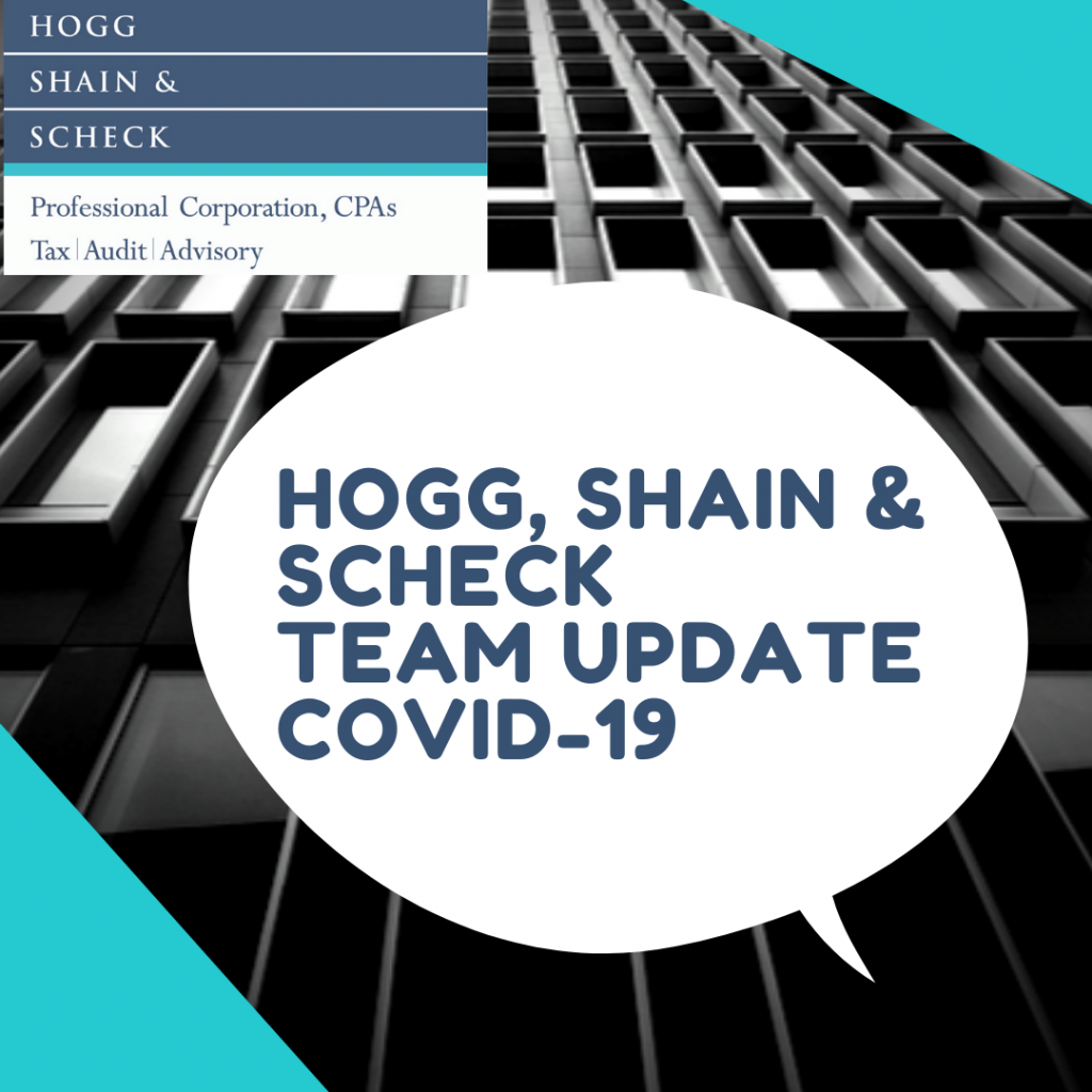 Hogg, Shain & Scheck COVID-19 Update
