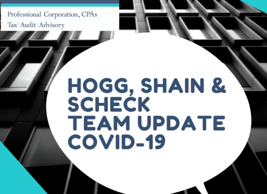Hogg, Shain & Scheck COVID-19 Update